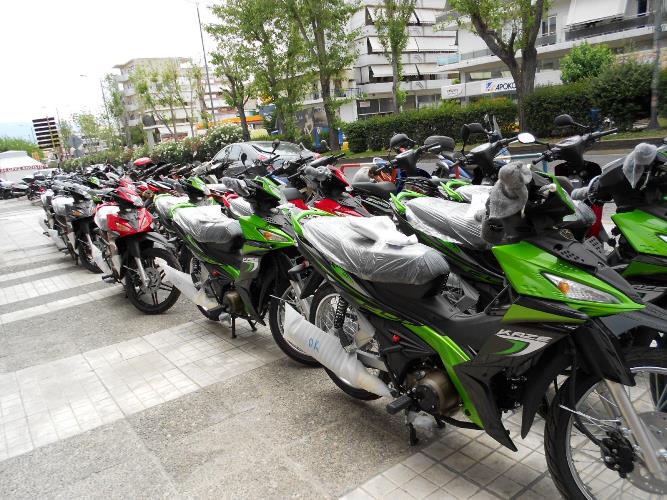 Νέες παραλαβές μοτοσυκλετών - moto στην εταιρεία MOTONOMIKOS